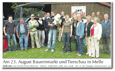 bauernmarkt vorankündigung