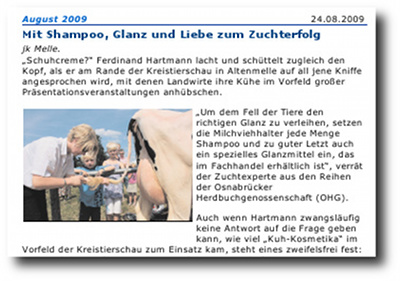 Artikel aus dem NOZ Archiv