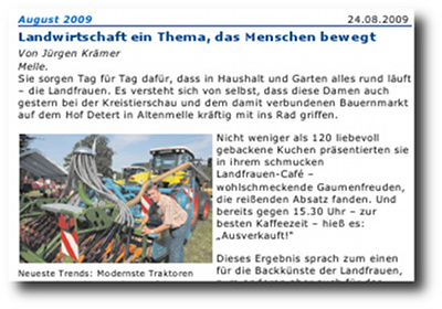 Artikel aus dem NOZ Archiv